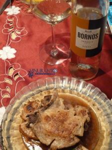 Una macedonia en una copa vino. Palacio de Bornos 2012. Nuestra particular armonía.