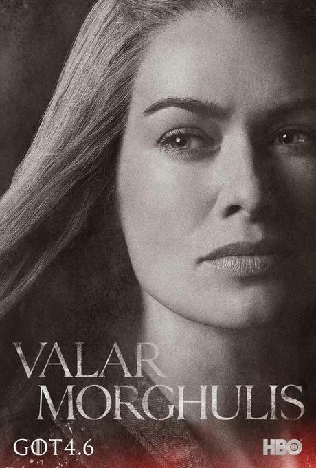 Posters Individuales De Game Of Thrones Cuarta Temporada