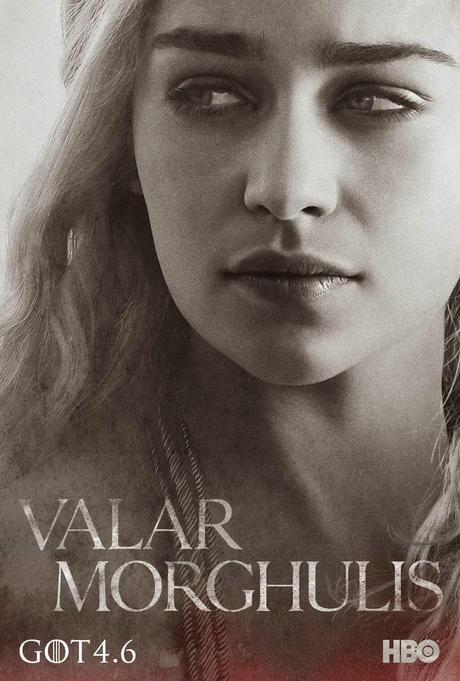 Posters Individuales De Game Of Thrones Cuarta Temporada