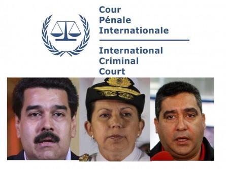 DENUNCIADOS ANTE LA CORTE PENAL INTERNACIONAL NICOLAS MADURO, CARMEN MELENDEZ Y MIGUEL RODRIGUEZ TORRES POR DELITOS DE GUERRA Y LESA HUMANIDAD CONTRA CIUDADANO CIVILES EN VENEZUELA