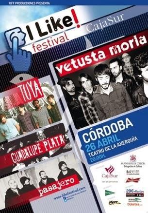 I Like Festival 2014: Vetusta Morla, Pasajero, Tuya, Guadalupe Plata...