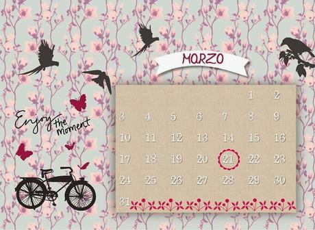 Calendario Marzo, Bloguer@s Fandanguer@s,