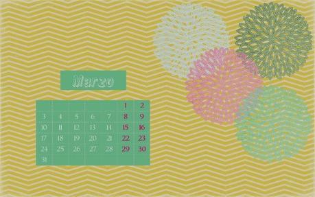 Calendario Marzo, Bloguer@s Fandanguer@s,