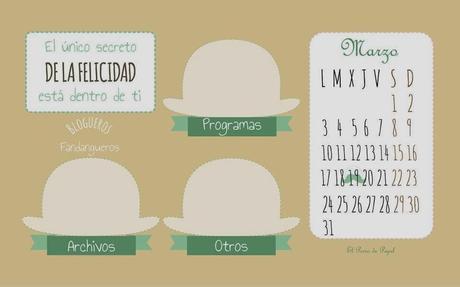 Calendario Marzo, Bloguer@s Fandanguer@s,