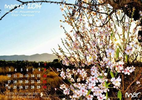 Calendario Marzo, Bloguer@s Fandanguer@s,