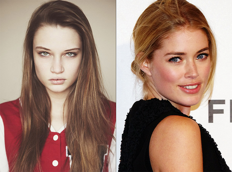 Doutzen Kroes Lieke Van Houten 080 Barcelona Fashion