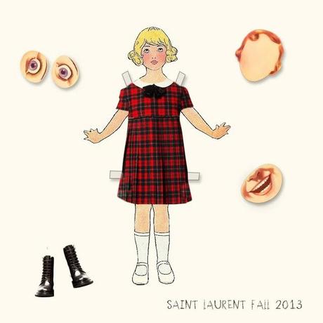 Saint Laurent Fall 2013
