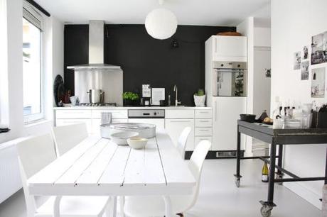 LA VIVIENDA EN BLANCO Y NEGRO DE UNA BLOGGER HOLANDESA