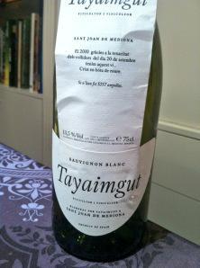 Nuestra botella de Tayaimgut