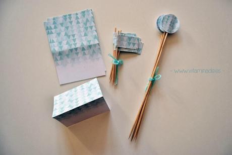 candy bar triangles en mint