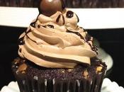 Cupcake crujiente Mocha doble Chocolate