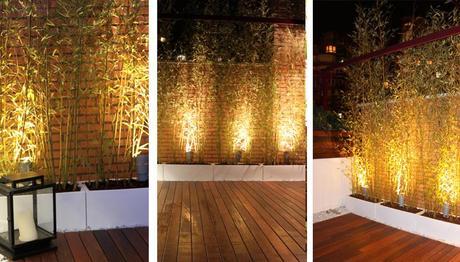 09 Especial diseño de jardines, áticos y terrazas: la iluminación de los jardines
