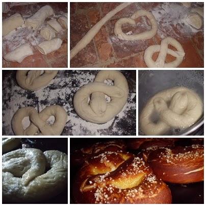 pretzels paso a paso