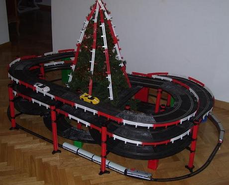 Montaje nº 110. Scalextric de Navidad.