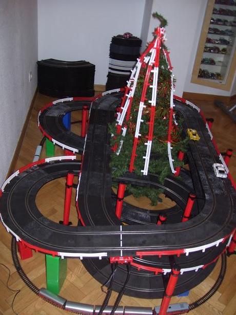 Montaje nº 110. Scalextric de Navidad.