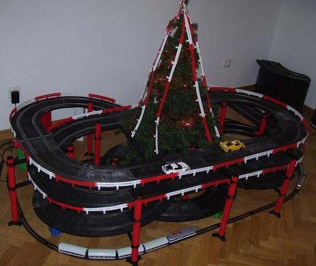 Montaje nº 110. Scalextric de Navidad.