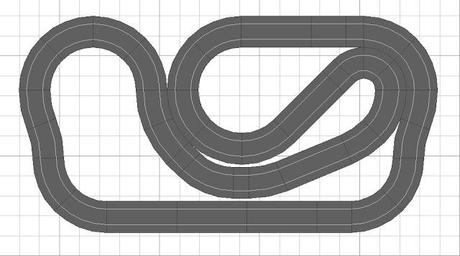 Montaje nº 88. Pequeño circuito de slot plano.