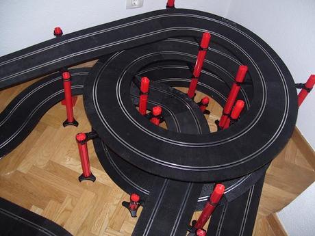 Montaje nº 89. Circuito Ninco con hélice de 3 plantas.