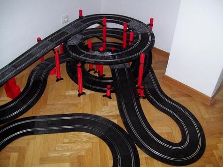 Montaje nº 89. Circuito Ninco con hélice de 3 plantas.