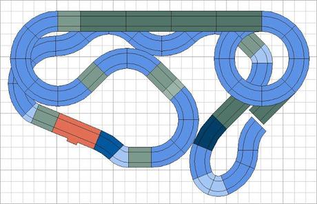 Montaje nº 89. Circuito Ninco con hélice de 3 plantas.