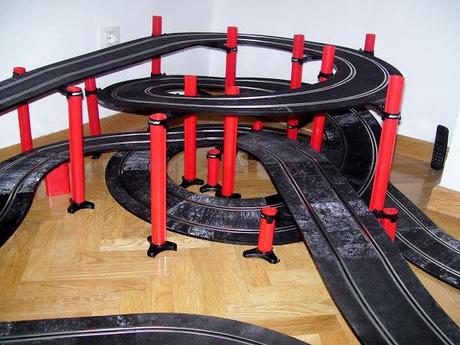 Montaje nº 89. Circuito Ninco con hélice de 3 plantas.