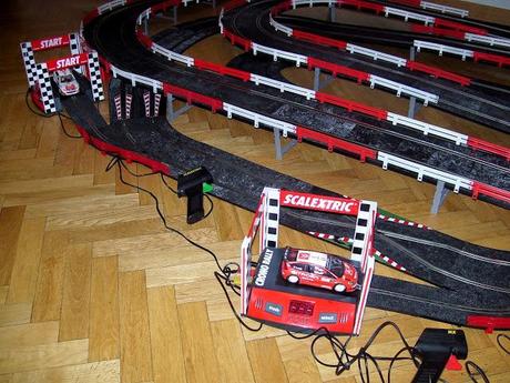 Montaje nº 90. Circuito con 2 cajones del pack cron rally.