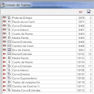 Montaje nº 90. Circuito con 2 cajones del pack cron rally.