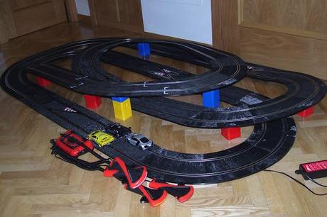 Montaje nº 91. Circuito de 2 plantas en 2,4 x 1,2