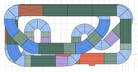 Montaje nº 99. Pequeño circuito de 3 plantas.