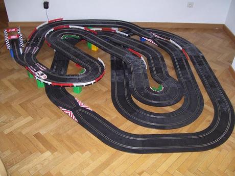 Montaje nº 101. Circuito con cajón de rally