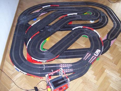 Montaje nº 101. Circuito con cajón de rally