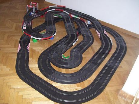 Montaje nº 101. Circuito con cajón de rally