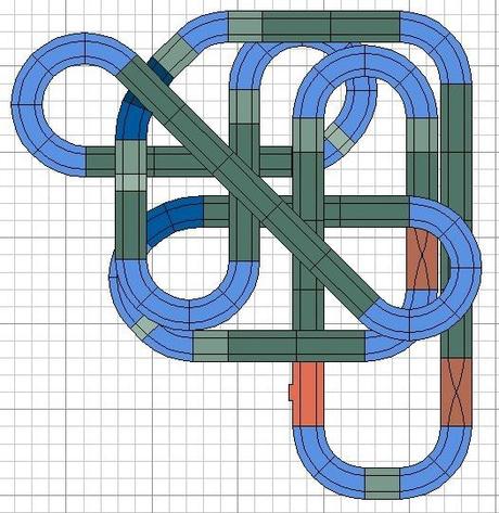 Montaje nº 82. Circuito de los cuatro lazos ocultos.