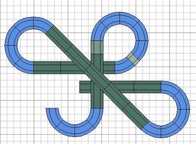 Montaje nº 82. Circuito de los cuatro lazos ocultos.