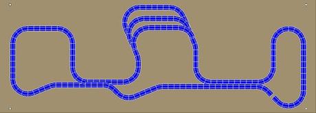 Scalextric y pequetren solidario en Loeches -  Madrid.  (incluye video del circuito grabado desde un tren en movimiento)