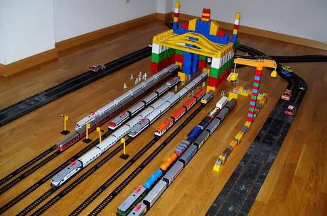 Artículo nº 5. La estación, diorama minimalista.