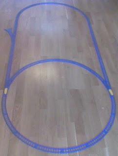 Artículo nº 2. Como montar un único circuito con dos pequetrenes de alta velocidad.