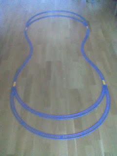 Artículo nº 2. Como montar un único circuito con dos pequetrenes de alta velocidad.