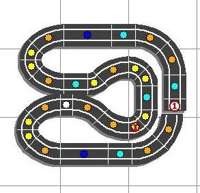 Montajes de slot. Nº 12. Circuito muy, muy pequeño en 1,10 x 0,73