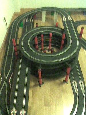 Montajes de slot. Nº 10. Dos hélices o espirales macladas.