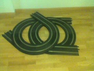 Montajes de slot. Nº 10. Dos hélices o espirales macladas.