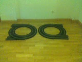 Montajes de slot. Nº 10. Dos hélices o espirales macladas.