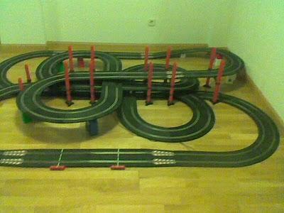 Montajes de slot. Nº 8. Circuito con 6 alturas.