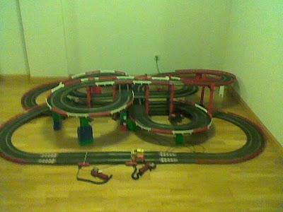 Montajes de slot. Nº 8. Circuito con 6 alturas.