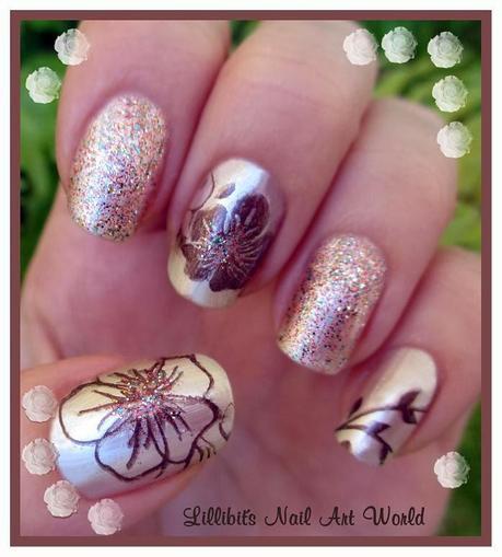 RETO TIPOS DE ESMALTES (4): Perlado + Glitter