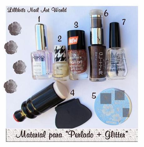 RETO TIPOS DE ESMALTES (4): Perlado + Glitter