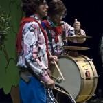 Bombo y Caja de Los Niños en los preliminares del Carnaval de Badajoz 2012. Foto de Alcintas de la página Recortes de Serpentina
