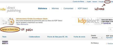 Cómo crear, publicar y vender tu libro en Amazon. Por María José. amazon