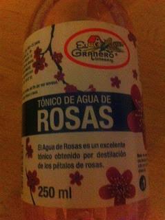 Agua De Rosas El Granero