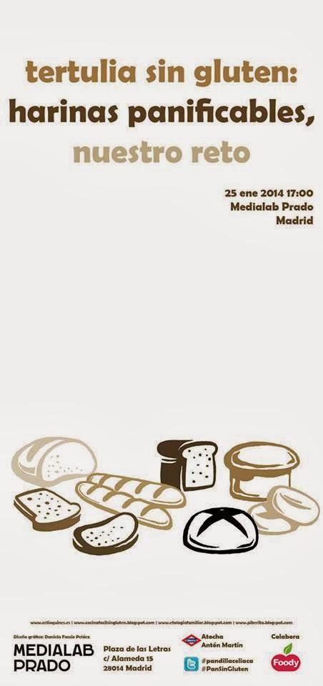 TERTULIA SIN GLUTEN EL 25 EN MADRID. ¡¡OS ESPERAMOS!! ;) TERTULIA SIN GLUTEN EL 25 EN MADRID. ¡¡OS ESPERAMOS!! ;)